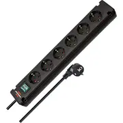 Brennenstuhl Bremounta Steckdosenleiste 6-Fach 3M Black  1150650316 4007123643264