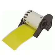 Brother lente Dk-22606 Black on yellow  Dk22606 4977766628228