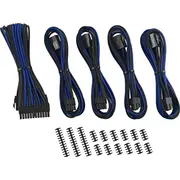 Cablemod Classic Modmesh kabeļu pagarinājuma komplekts - 86 sērija black/blue  Zuad-1155 0716894299795 Cm-Cab-Ckit-N86Kkb-R