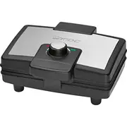 Clatronic Waffelautomat Wa 3606 Black/Edelstahl, 800 Watt  271705 4006160717051