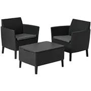 Dārza mēbeļu komplekts Salemo Balcony Set pelēks  29205935939 8711245155302