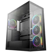 Deepcool Cg580 4F V2 Black, Tempered Glass x 2  R-Cg580-Bkada4-G-2 6933412765394