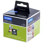 Dymo Labelwriter Original Vielzwecketiketten 54X70Mm, 1 Rolle mit 320 Etiketten Weiß, permanent klebend, S0722440  5411313990158