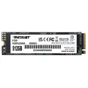 Patriot P320 512 Gb Pcie 3.0 x4, Nvme 1.3, M.2 2280  P320P512Gm28 4711378427615