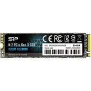 Dysk Ssd Silicon Power P34A60 256Gb M.2 2280 Pci-E x4 Gen3 Nvme Sp256Gbp34A60M28  4713436129639