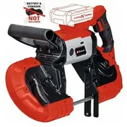 Einhell Power X-Change Akku-Bandsäge Te-Mb 18/127 Li-Solo, 18Volt Rot/Black, ohne Akku und Ladegerät  4504216 4006825663105