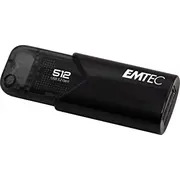 Emtec Usb3.2 Click Easy B110 512Gb Black  Ecmmd512Gb113 3126170173249 85235110