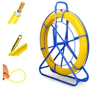 Extralink vadības kabelis 3,8Mm 15M  Kabelu vilkšanas stikla šķiedra Frp, diam. 3,8Mm, garums 15M, yellow Ex.31261 5905090331261 82055980