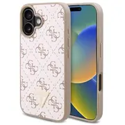 Guess New 4G Triangle Aizsargapvalks Priekš Apple iPhone 16 Plus  Guhcp16Mpg4Gph 3666339340230
