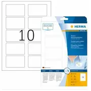 Herma Tekstila/Vārda etiķetes A4 80X50Mm White 200 gab.  4514 4008705045148 58079090