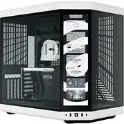 Hyte Y70 Touch Infinite  Weiß/Black, Tempered Glass x 2 Cs-Hyte-Y70Tti-Wb 1220000351769