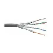 Inline Kabelis, Cat.6, S/Ftp, Pimf, 100M, Grey 76499  4043718112067