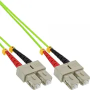 Inline Duplex Sc/Sc optiskā šķiedras savienojošais kabelis, 50/125Μm, Om5, 25M 83525Q  4043718272501