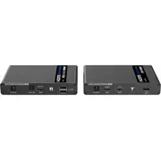 Kabelis Premiumcord Hdmi 2.0 Kvm pagarinātājs Ultra Hd 4Kx2K60Hz līdz 70M ar Usb pārraidi  khext70-4 8592220021047