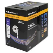Kabel sieciowy/skrętka Utp  Cat6 305M 50359 5901878503592 Akqolks60050359