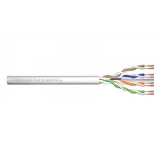Kabel teleinformatyczny patchcordowy kat.6, U/Utp, linka, Awg 26/7, Lsoh, 100M, karton, szary  Dk-1613-P-1 4016032425939 Akassks60000020