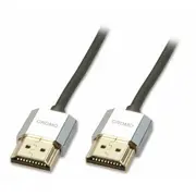 Kabelis Lindy  Hdmi High Speed Kabel Cromo Slim Ethernet A/A 0.5M 41670 4002888416702