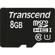 Atmiņas karte Transcend Premium Microsdhc 8 Gb Class 10 Uhs-I/U1 Ts8Gusdcu1  0760557824947