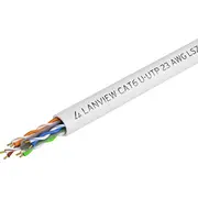 Lanview Lvn122114 tīkla kabelis White 305 m Cat6 U/Utp Utp  5715063025086