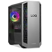 Lenovo Loq Tower 26Adr10 Ryzen 7 8745Hx 32Gb Ddr5 5200 Ssd1Tb Geforce Rtx 5060 8Gb Windows 11 Luna Grey / Eclipse Black datorpēteris  91Df0064Pl 199273526857 Komlevgam0136