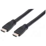 Manhattan Hdmi kabelis 4K60Hz Cl3 sertificēts ar ekrānu 10M  353977 0766623353977 85444290