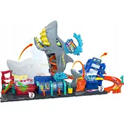 Mattel Hot Wheels City Ultra Shark automazgātava komplekts Htn82  0194735195091