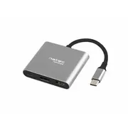 Parveidotājs Natec  Multi-Port Adapter, Fowler, Usb-C, Hdmi, Usb 3.0 Nmp-1607 5901969425789