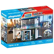 Playmobil Action Heroes 71874 Posterunek policji z miejscem przesłuchań  4008789718747 Dzi-Zklo-Pml-0867