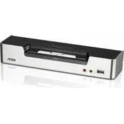 Slēdzis Aten 2-Portu Usb 2.0 Dvi Dual View Kvmp Cs1642 - Nuatnkv2Pcs1642  Cs1642Aatg 672792004261