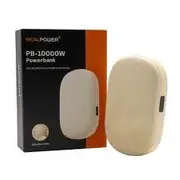 Realpower Powerbank Pb-10000W,10000 mAh,beige,Wärmefunktion  495504 4040895012548 85076000