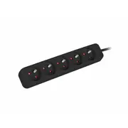 Serveri Lanberg  Cable Power Strip, 5X French Outlets Quality-Grade Copper, 3 m Ps0-05E-0300-Bk 5901969414899
