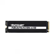 Ssd disks Patriot P400 Lite 4Gb M.2 2280 Pci-E x4 Gen4 Nvme P400Lp4Kgm28H  4711378425819