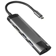 Stacja dokująca Multi Port Fowler Go Usb-C - Hub 2X Usb 3.0, Hdmi 4K, Pd, Rj45  Nmp-1985 5901969437249 Ainata000000006