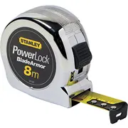 Mērlente Stanley Micro Powerlock Blade Armor, 8 metri Silver/Yellow, 25Mm  0-33-527 3253560335274