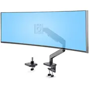 Startech H1M1Ag1-Monitor-Arm stiprinājums / statīvs monitoriem 124,5 cm 49 galda Black  0065030906333