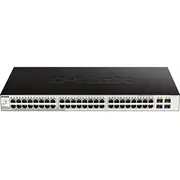 Switch D-Link Dgs-1210-52/Me/E 48 portu 10/100/1000Base-T  4 1 Gbps Sfp Metro Ethernet slēdzis 790069468223