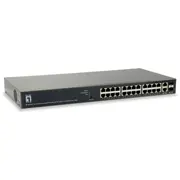 Levelone Poe Switch 24Xge Poe/  Turing 185W 19 Websmart Gep-2651 4015867198957 85176200