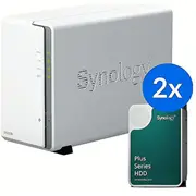 Synology Ds223J2X Hat3300-4T 2X 4Tb  Ds223J-8T-00-2 5907772508053