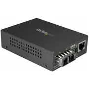 Sistēmas Av signāla pārraides pārveidotājs no Rj45 uz optisko šķiedru Startech Mcmgbscsm10 1 Gbps  S55058382 0065030878241