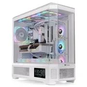 Thermaltake View 600 Tg Snow  Weiß, Tempered Glass Ca-11H-00F6Wn-00 4711658540201