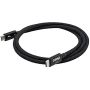 Thunderbolt 5 Usb C Pro kabelis 1.0 m pinums - Black  Tbt5-P10Bb-240 4711233241288