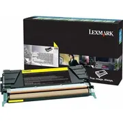 Toner Lexmark X748H3Yg Yellow Oriģināls  0734646435796