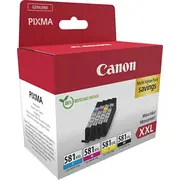 Tusz Canon oryginalny ink / tusz Cli-581Xxl Bk/C/M/Y Multi, 1998C006, Cmyk  351206315 8714574679051