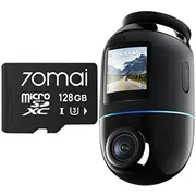 Wideorejestrator 70Mai Omni X800 4K Black  karta Sd 128Gb 5904463685772