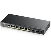 Zyxel Switch 10X Ge Gs1100-10Hp v2  Poe Gs1100-10Hp-Eu0102F 4718937621187 85176200