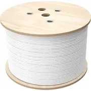 Alantec Trīsslāņu koaksiālais kabelis Rg6 75 Om, 1.02/4.55/6.86 Pvc Eca 500M Rgtec Krt102A0Pv500  5904204401203