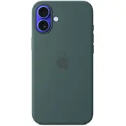 Apple Original iPhone 16 Plus Silikon Case mit Magsafe - Seegrün  Myyh3Zm/A 0195949885242