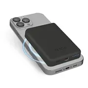 Ārējais akumulators Sbs  Tebb5000Mag1Ck Wireless Power Bank 5000 mAh Usb-C, Magsafe Compatible - Black 8018417464829