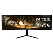 Arozzi Tft Nova 49 Va  165Hz curved Black Az-No-49Tuw165-Bk 0850072937007 85285210