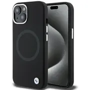 Bmw Bmhmp15Msilbk2 Aizmugurējais Apvalks Priekš Apple iPhone 15 Plus / 14  3666339144654
